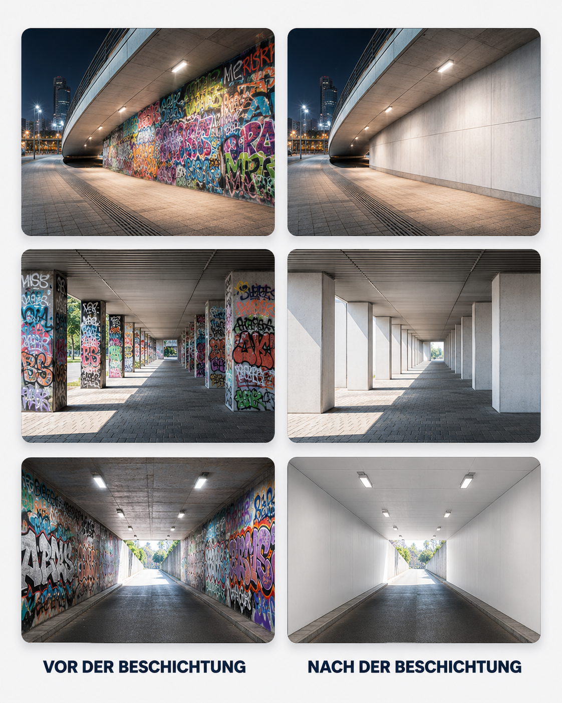 Ungewollte Schmierereien haben keine Chance – V-M PROTECT Anti-Graffiti-Schutz